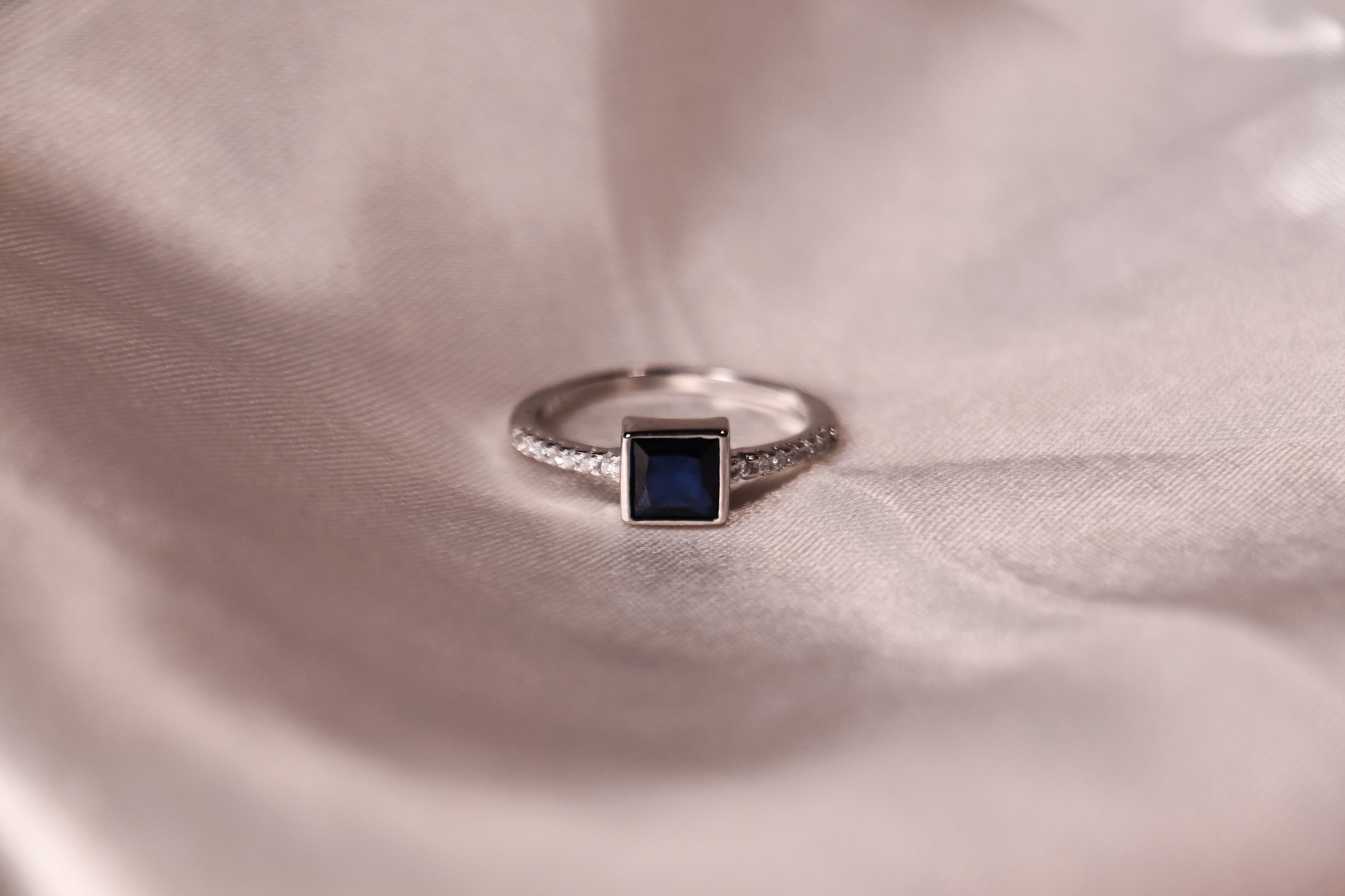Royal Sapphire Princess Ring