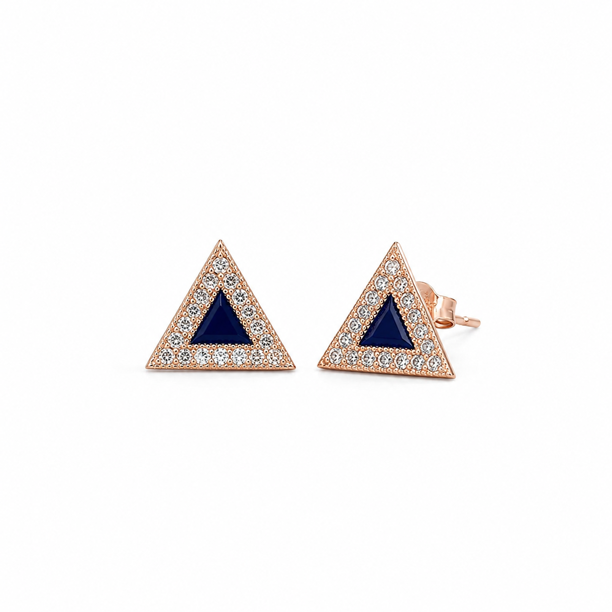 Triora Sapphire Stud Earrings