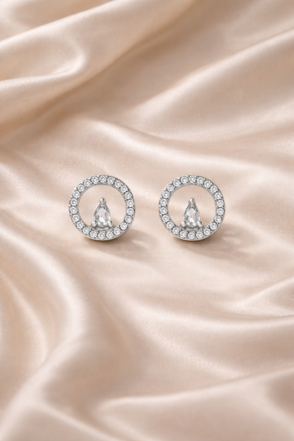 Celeste Orbit Studs - Silver