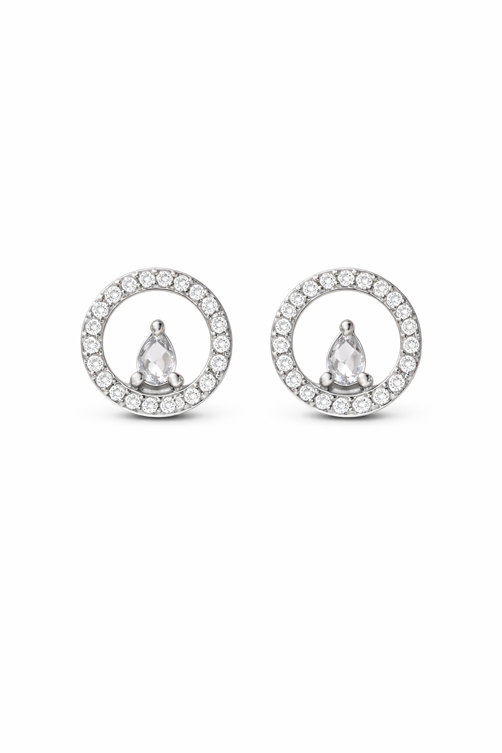 Celeste Orbit Studs - Silver