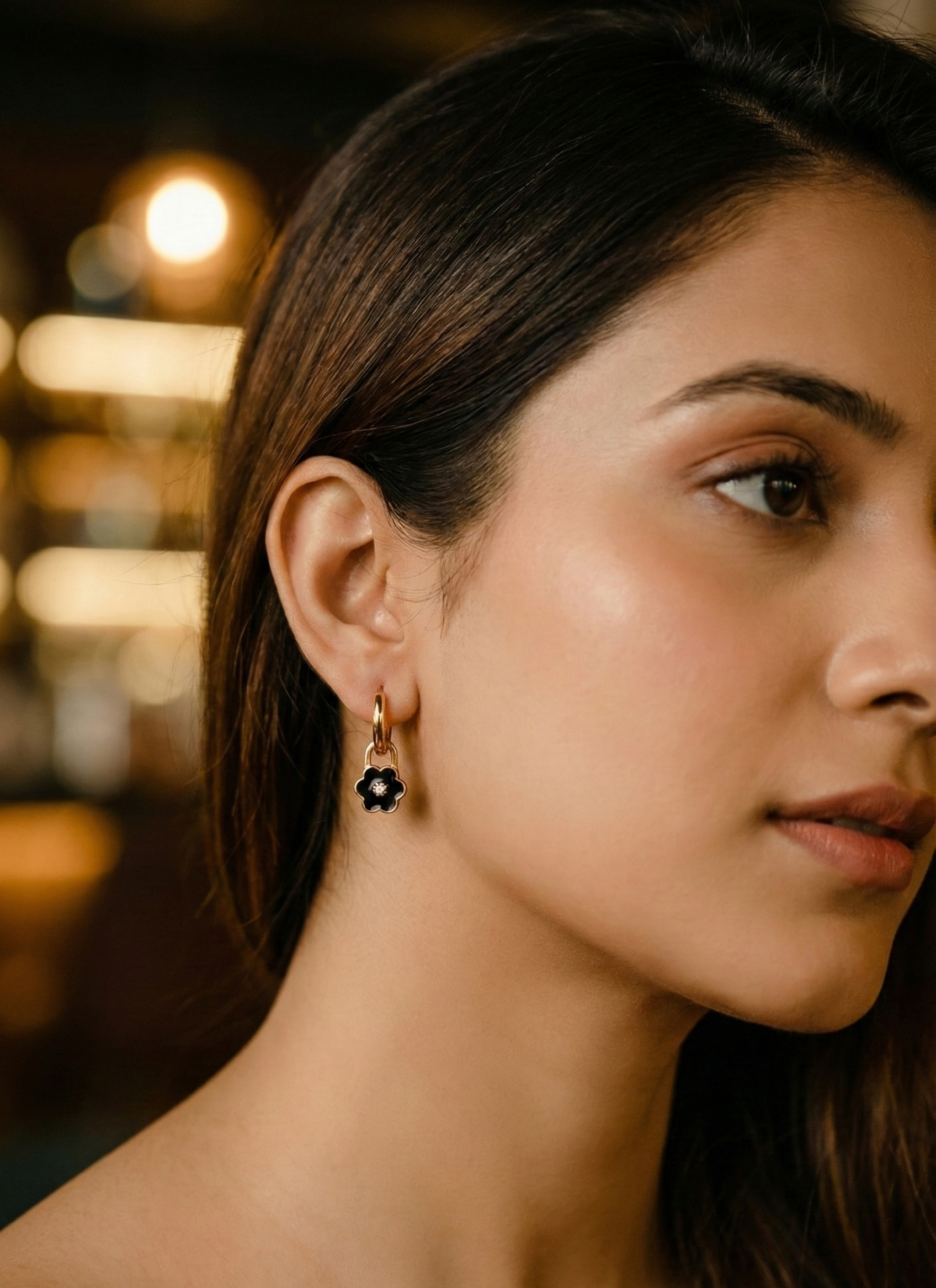 Dual-Tone Mix & Match Floral Hoops