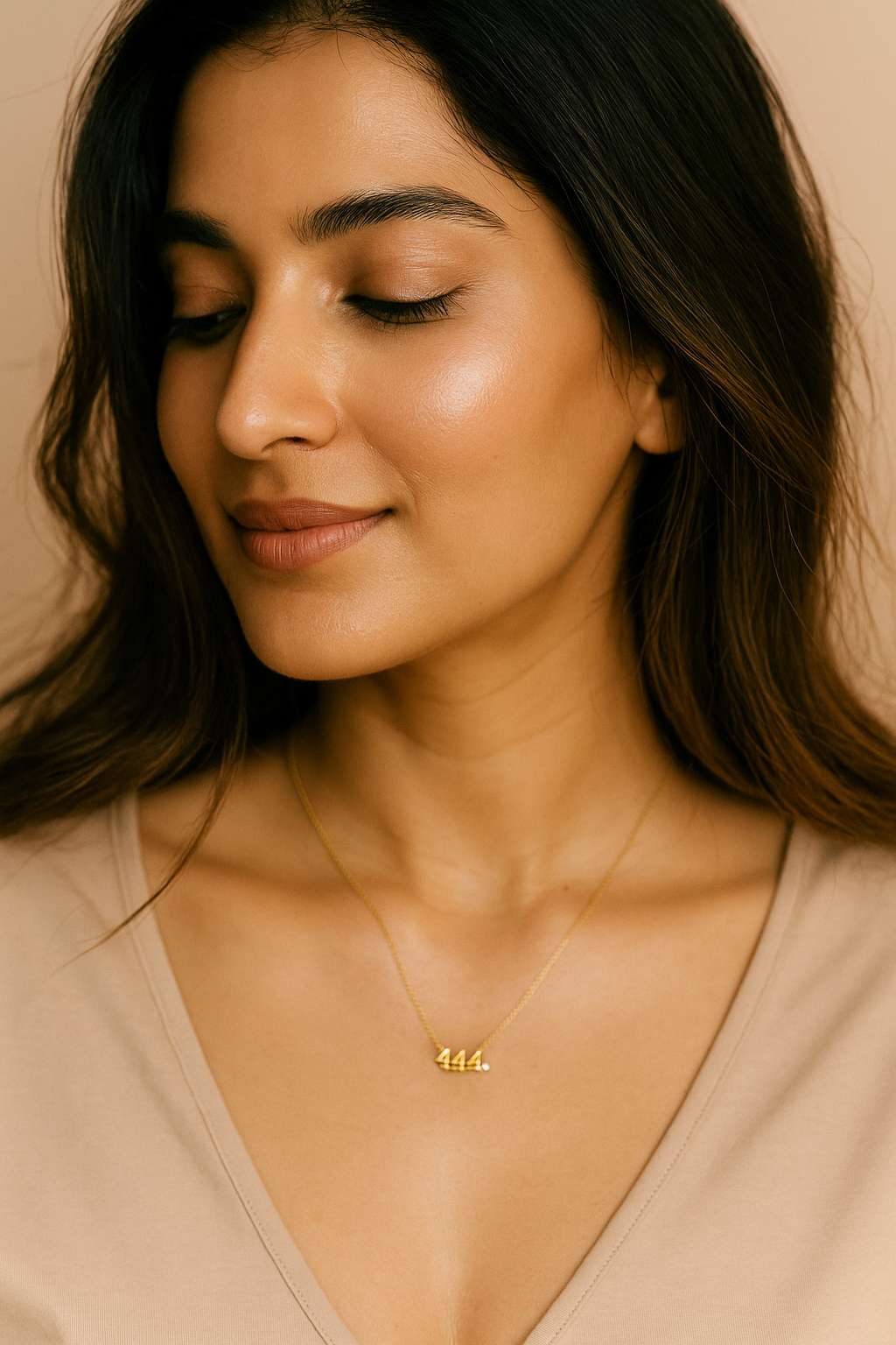 Angel Number Necklace – 444