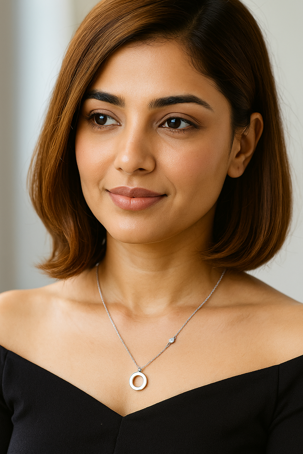 Celestial Orbit Pendant Necklace – 925 Sterling Silver