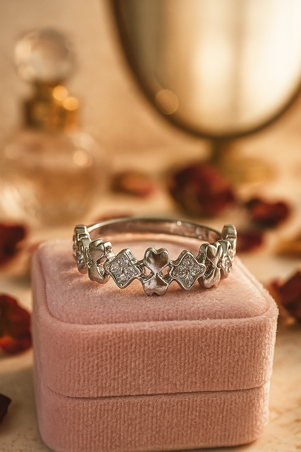 Clover Cluster Sparkle Band