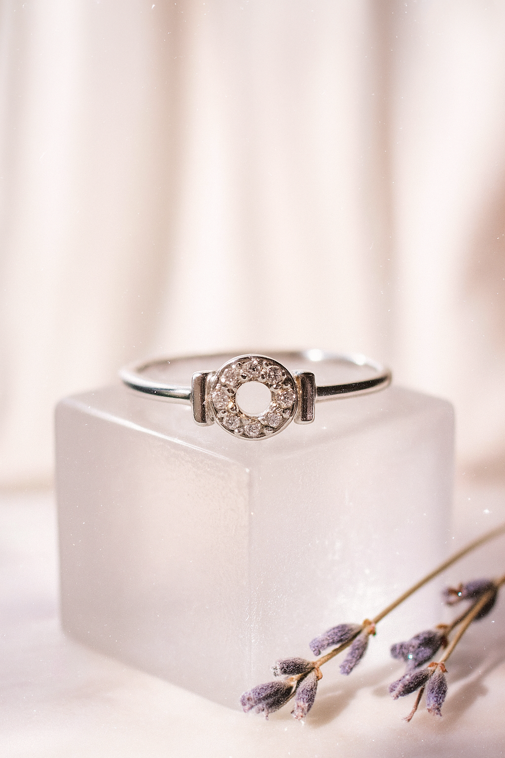 Celeste Halo Ring