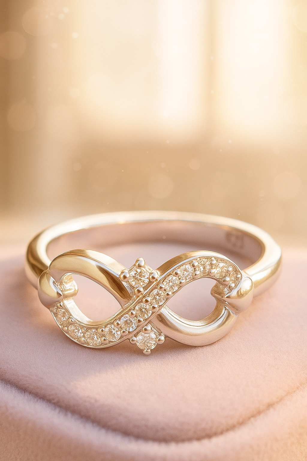 Eternal Spark Infinity Ring