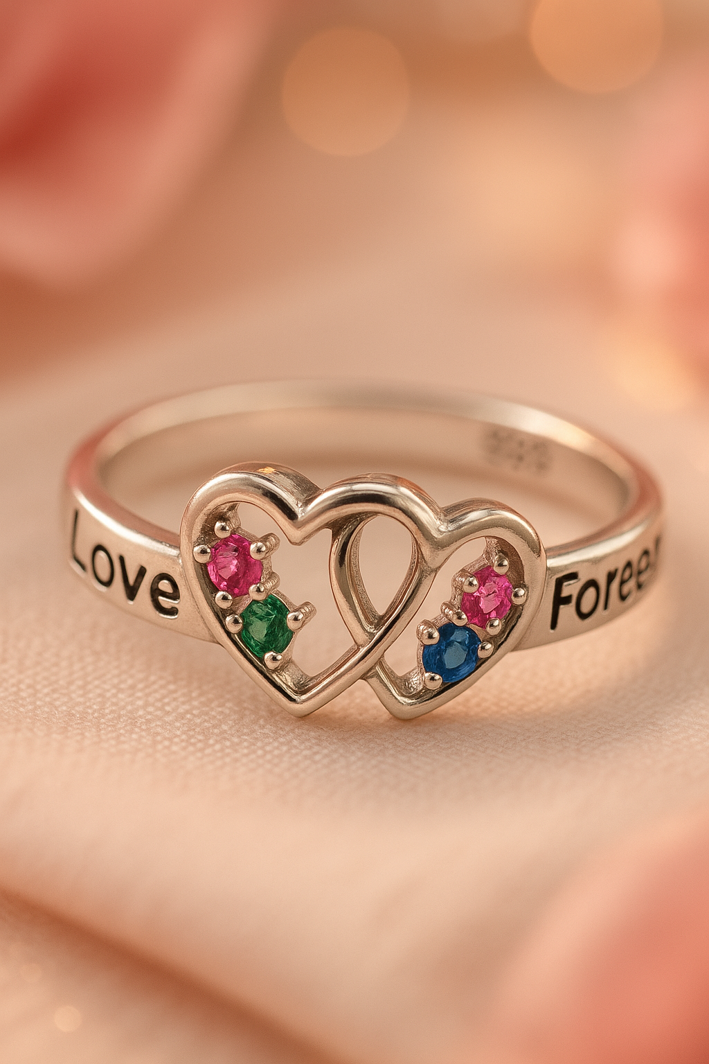Love Forever Sterling Silver Ring