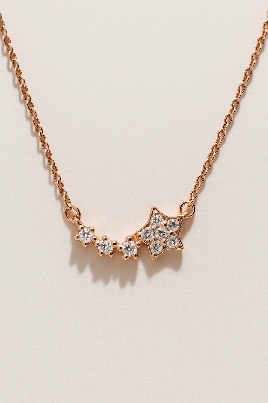 Celestial Star CZ Necklace | 925 Sterling Silver