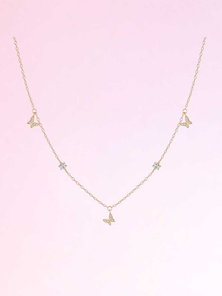 Butterfly Charm Necklace