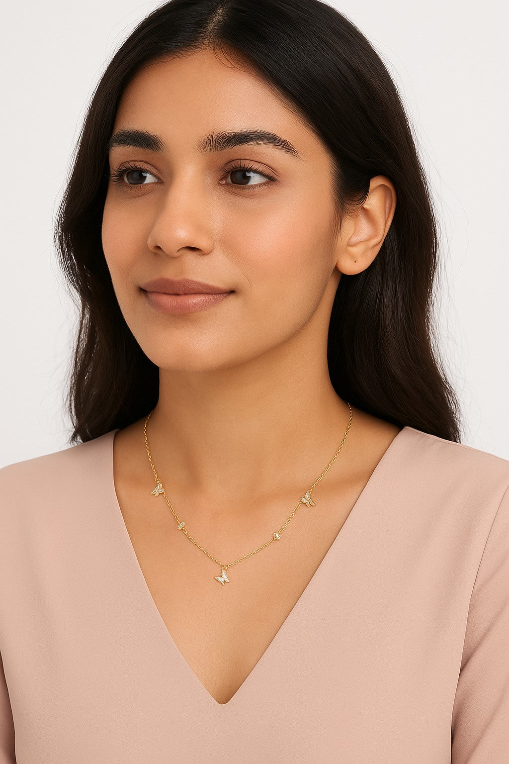 Butterfly Charm Necklace