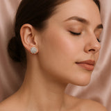 Vintage Rosette Studs