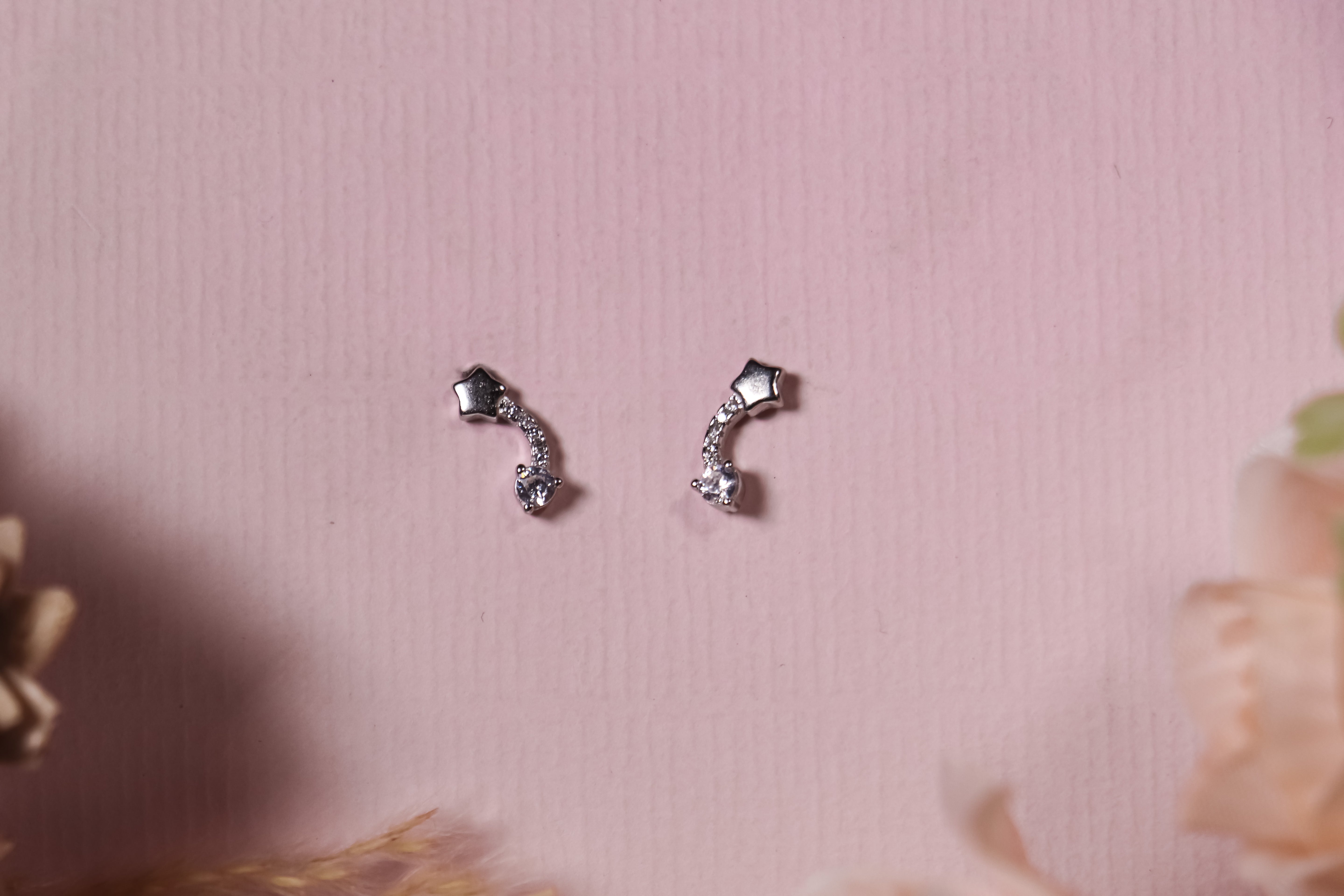 Celestial Curve Studs