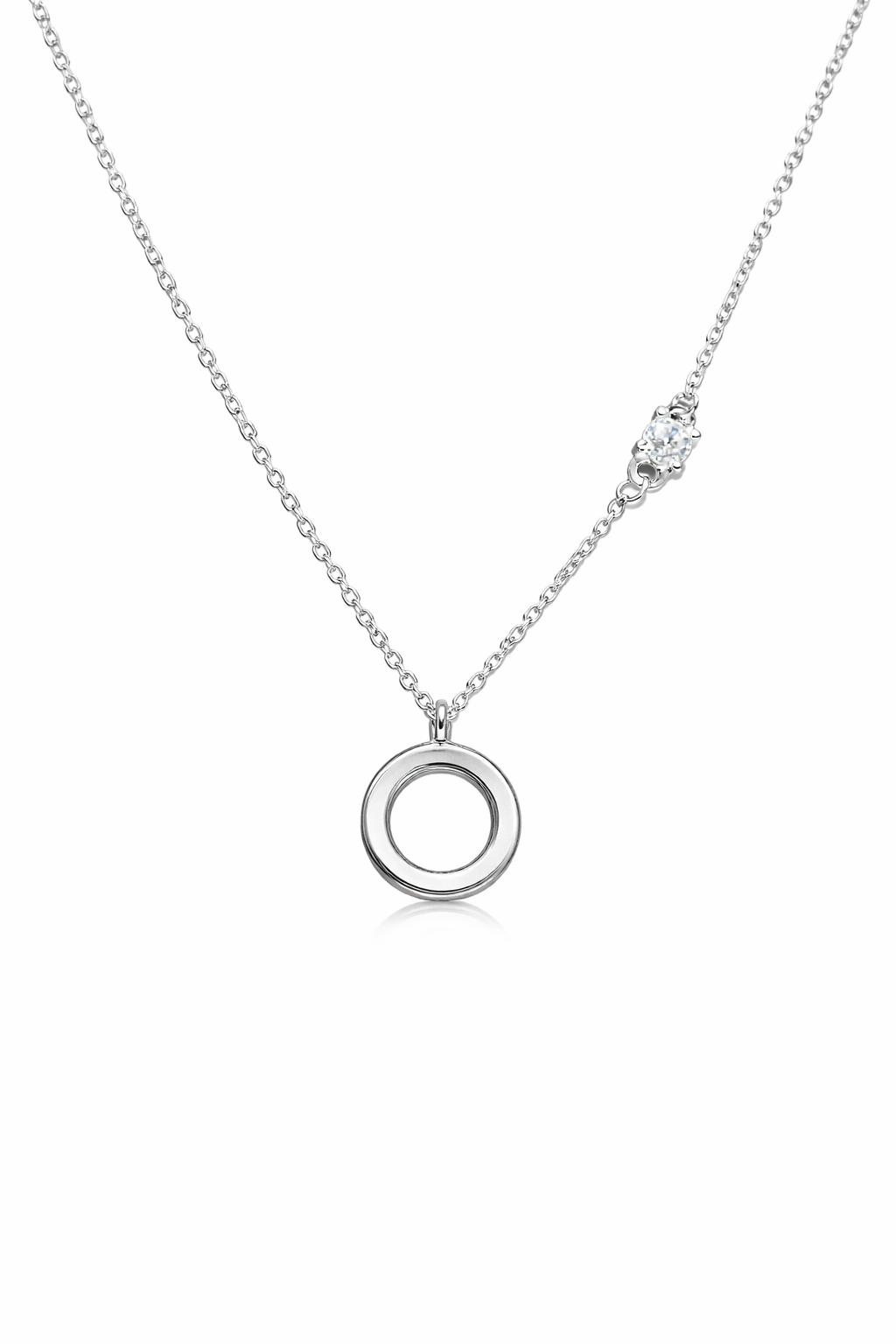 Celestial Orbit Pendant Necklace – 925 Sterling Silver