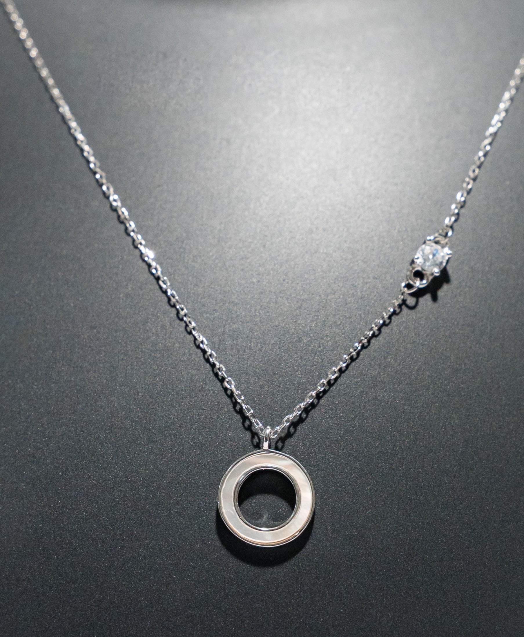 Celestial Orbit Pendant Necklace – 925 Sterling Silver