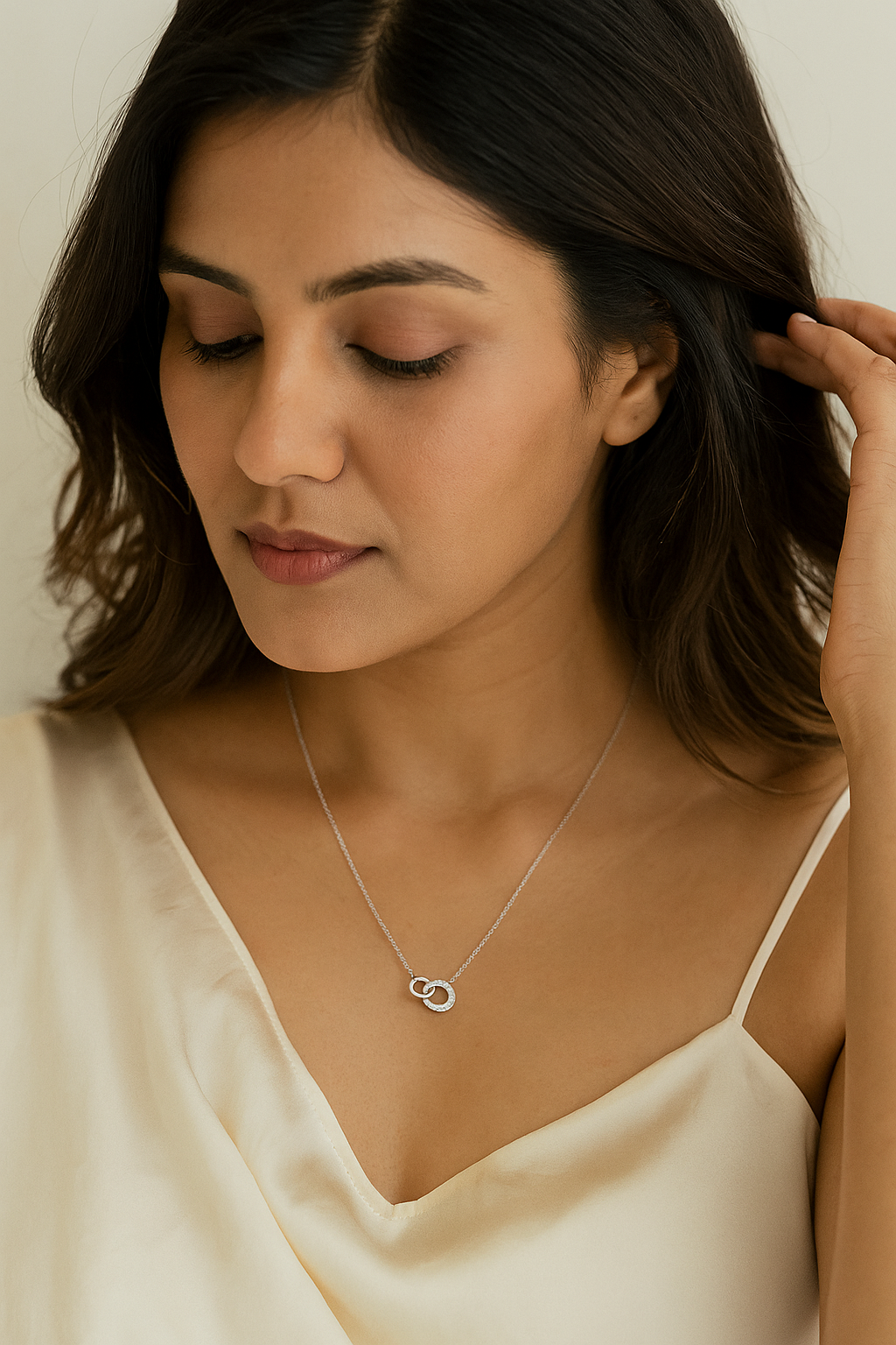 Circle of Grace Necklace – 925 Sterling Silver